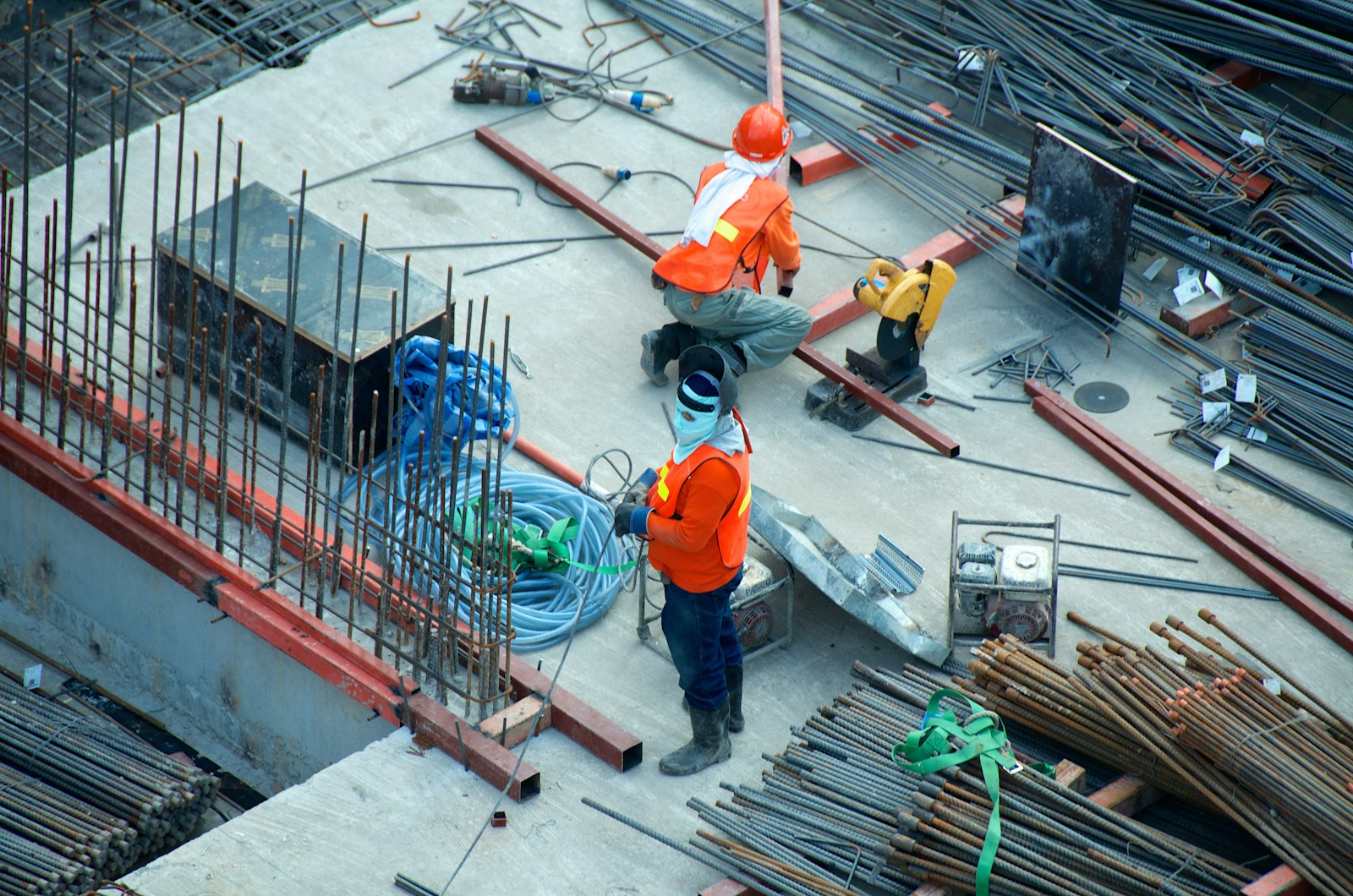 Construction works in progress